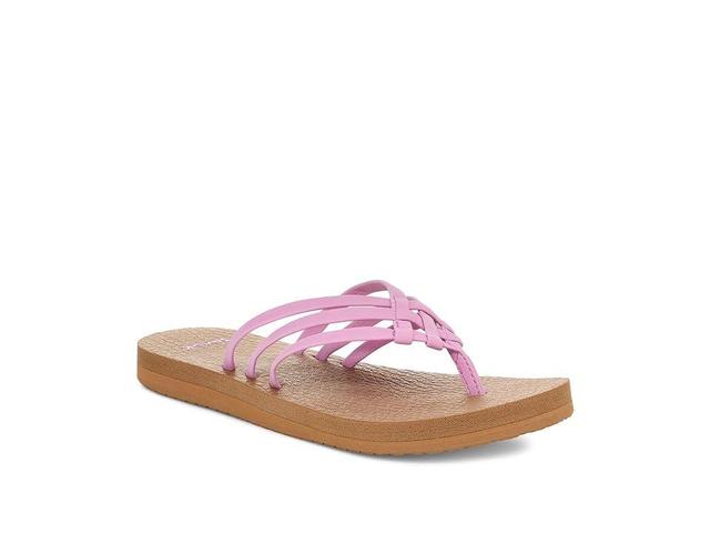 Sanuk Yoga Sandy (Violet Tulle) Women's Shoes Product Image