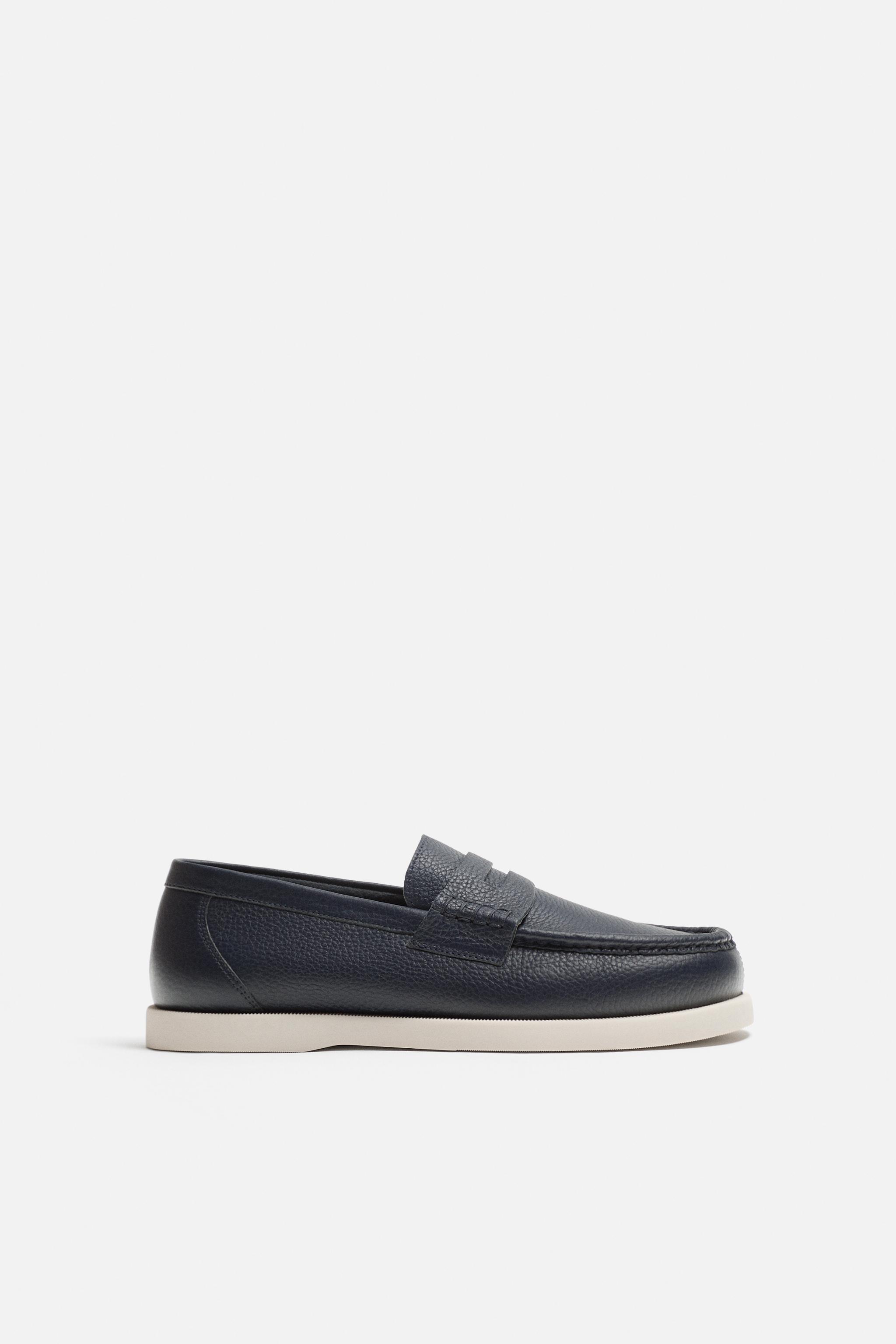 SUEDE PENNY LOAFERS Product Image