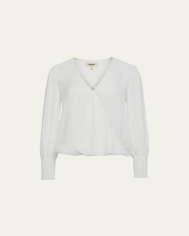 Womens Enzo Surplice Blouse Product Image