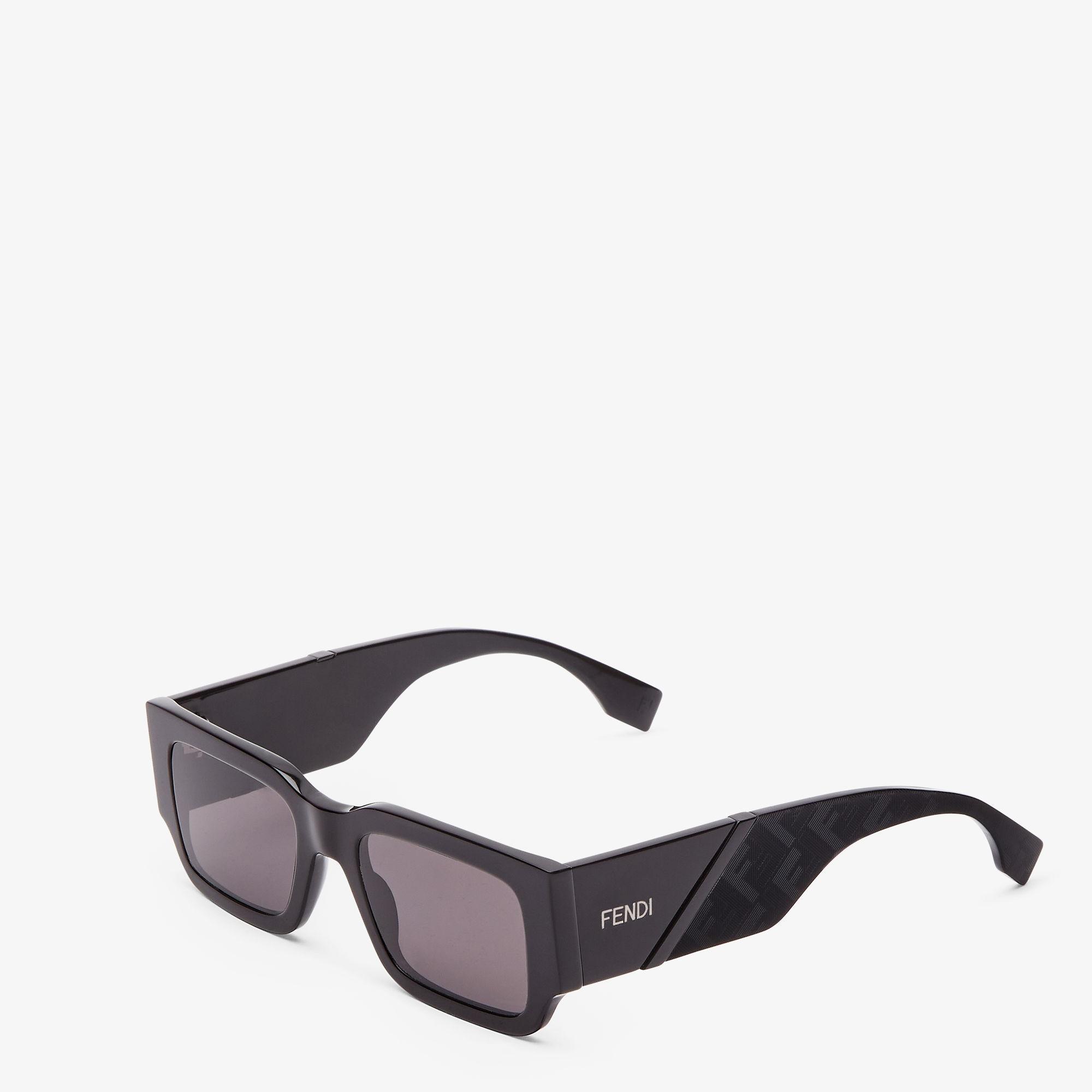 Fendi DiagonalBlack acetate sunglasses Product Image