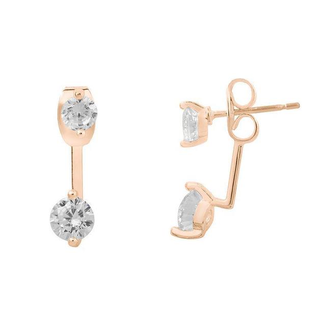 LC Lauren Conrad Rose Gold Delicate Nickel Free Earrings, Womens, Multicolor Product Image