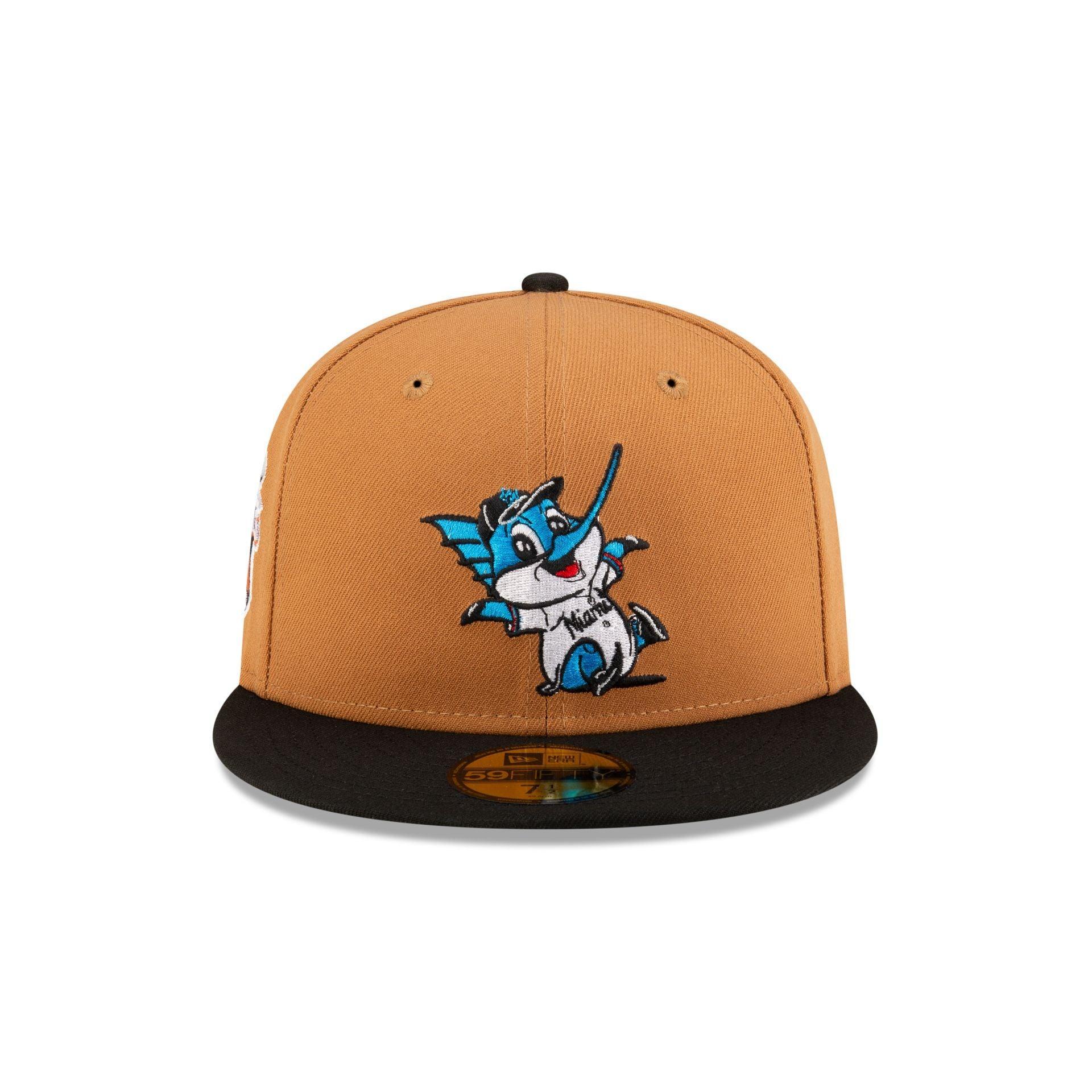 Miami Marlins Mini Mascot 59FIFTY Fitted Hat Male Product Image