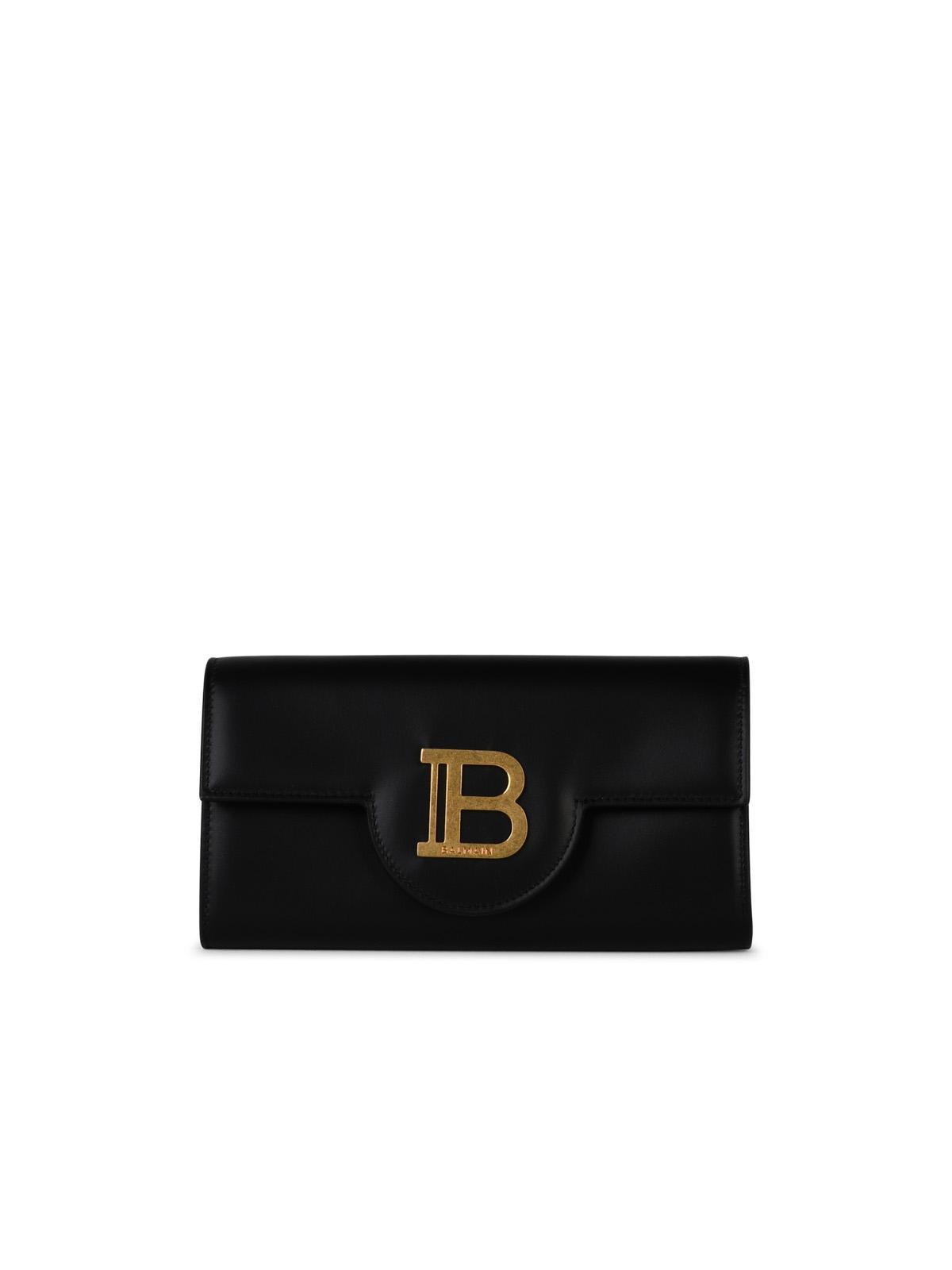 B-buzz Black Leather Crossbody Bag Product Image