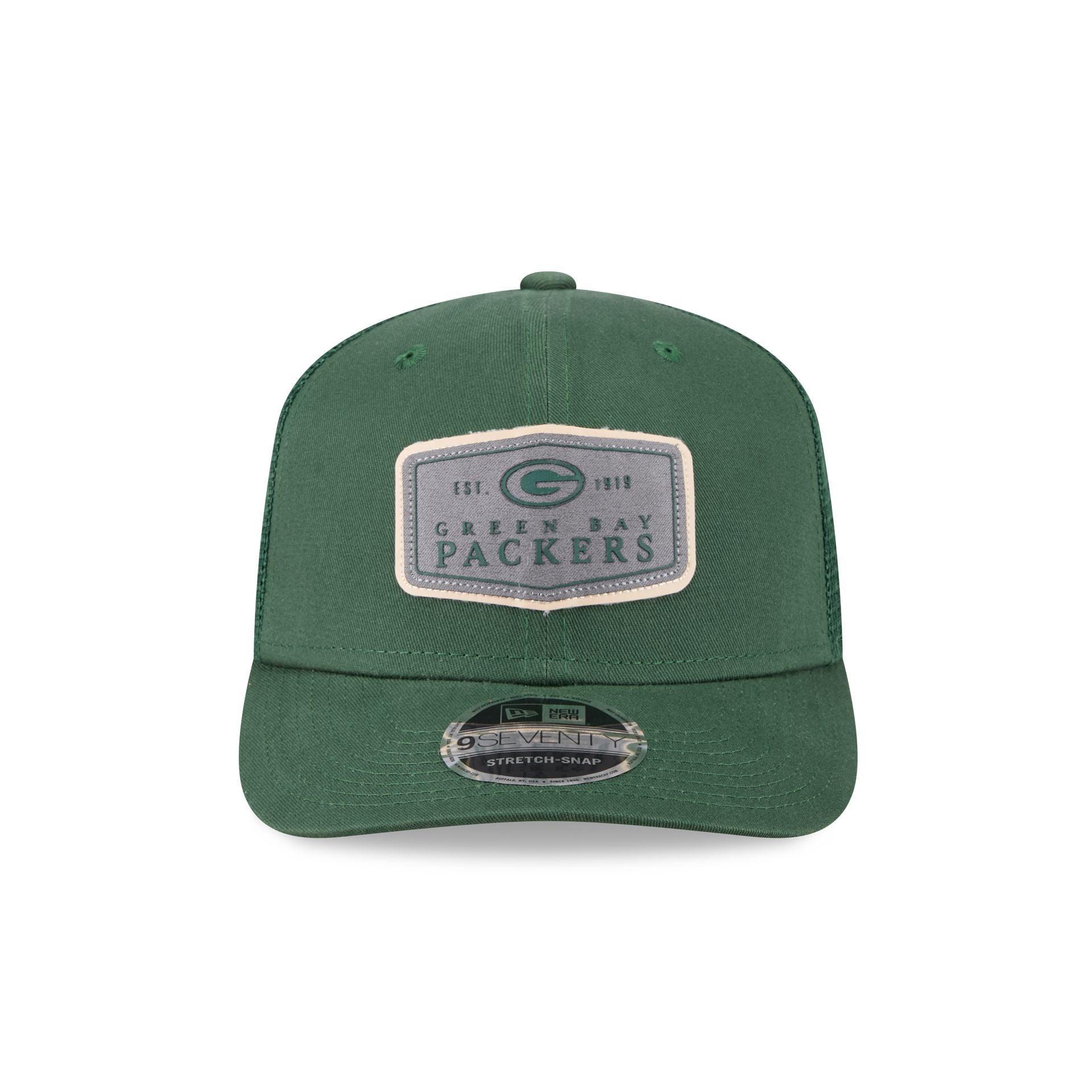 Green Bay Packers Labeled 9SEVENTY Stretch-Snap Hat Male Product Image