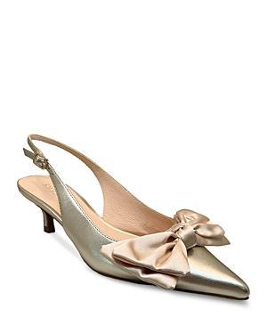 Jack Rogers Debra Slingback Kitten Heel Patent) High Heels Product Image