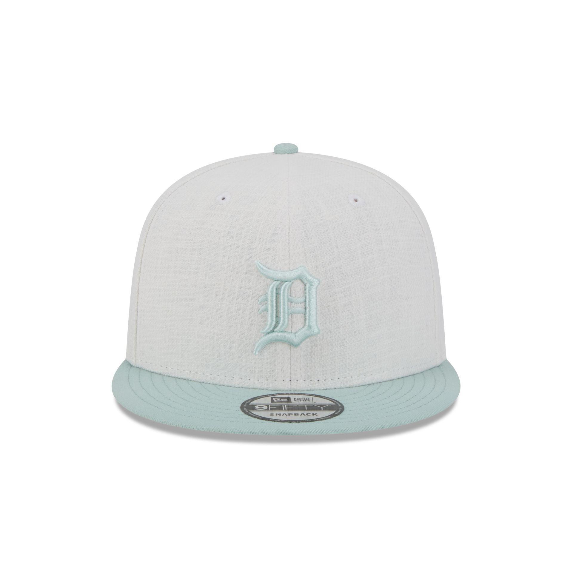 Detroit Tigers Minty Breeze Logo Select 9FIFTY Snapback Hat Male Product Image