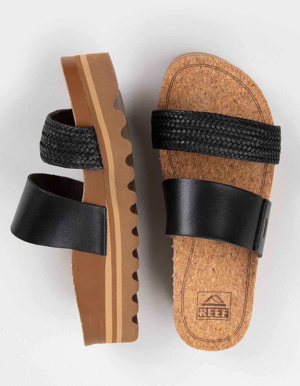 REEF Cushion Vista Hi Platform Womens Sandals Product Image