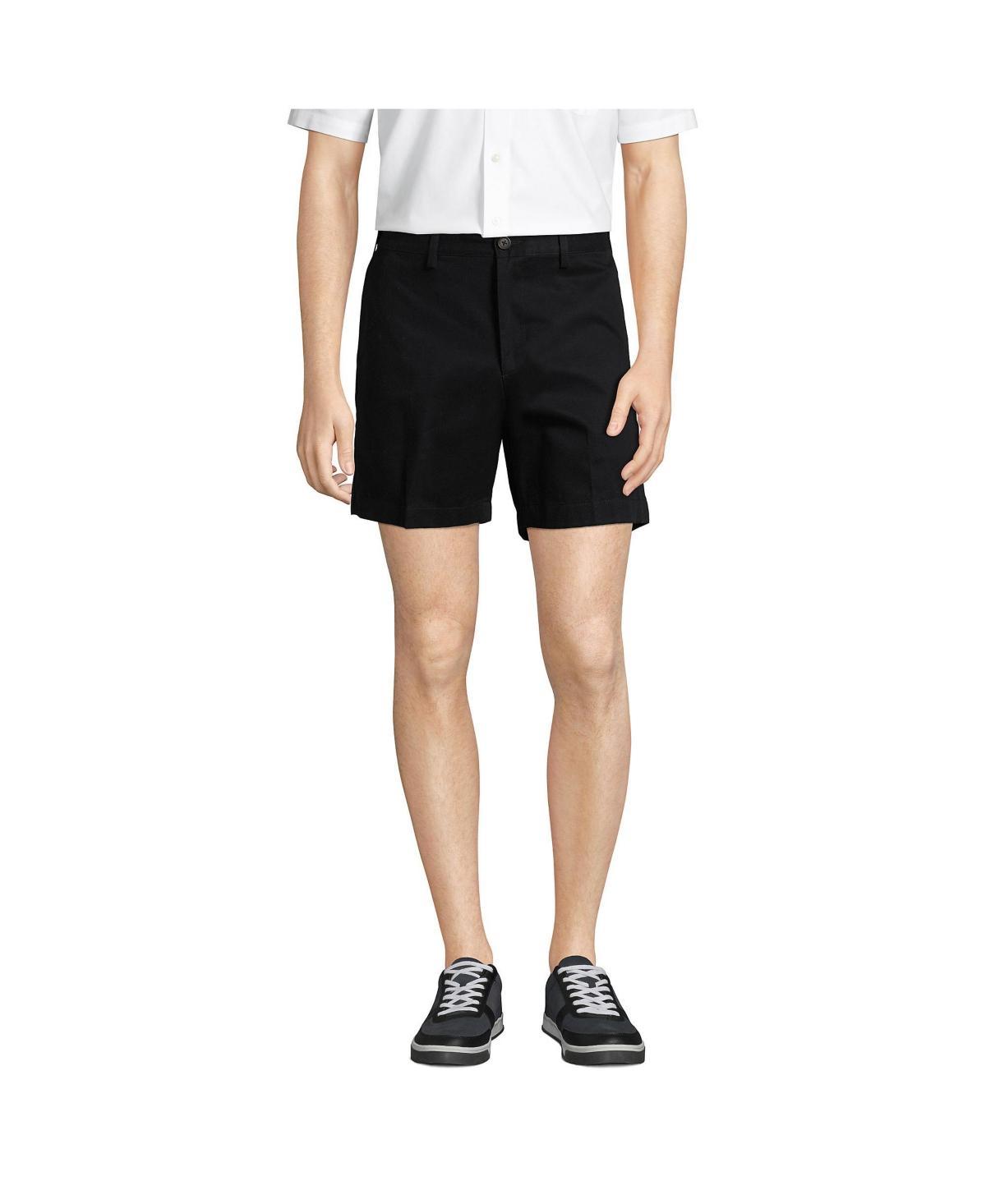 Lands End Mens Comfort Waist 6 Inch No Iron Chino Shorts Product Image