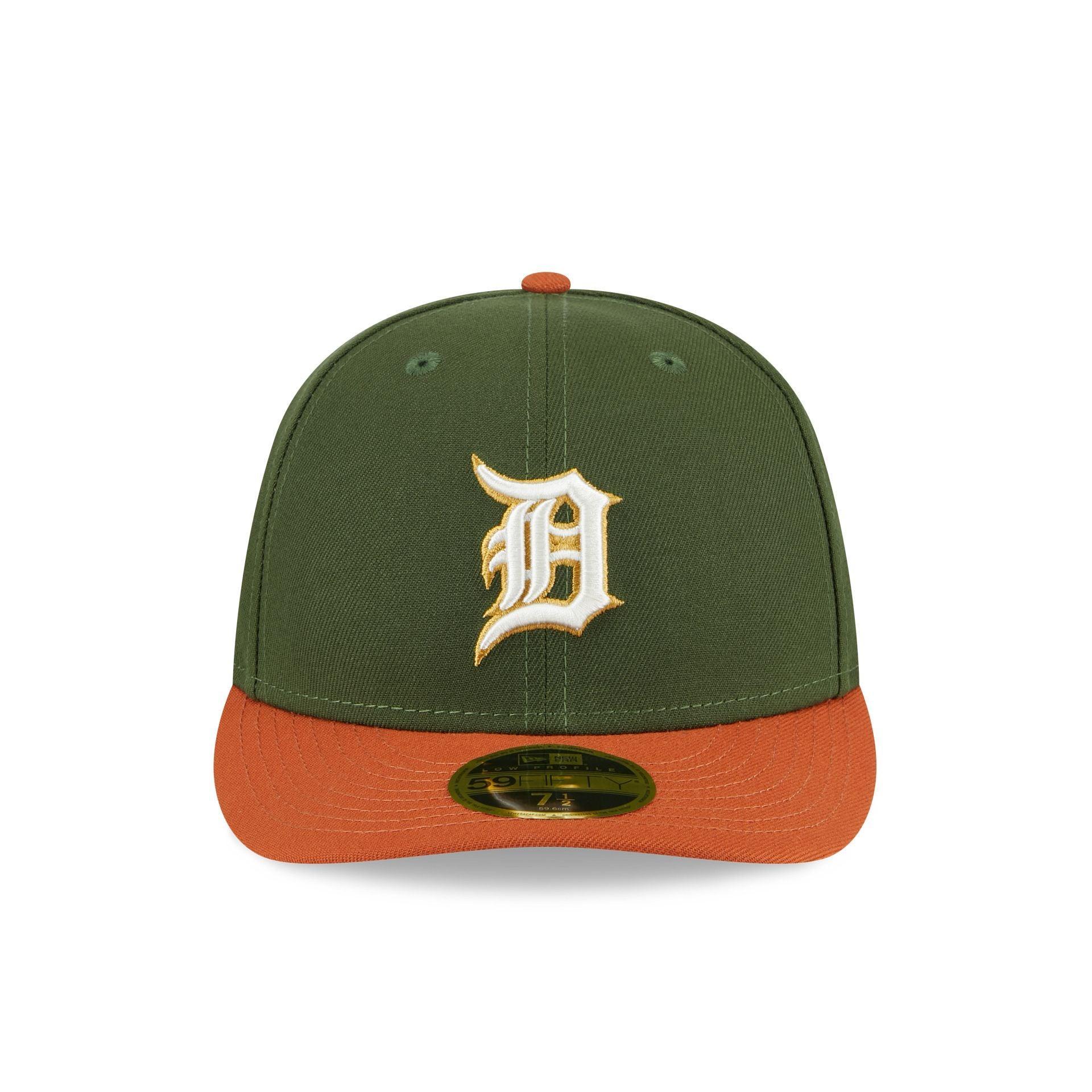 Detroit Tigers Scarlet Low Profile 59FIFTY Fitted Hat Male Product Image