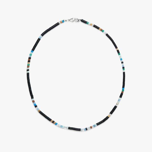 Men's Mixed Seed Bead Necklace Male Product Image