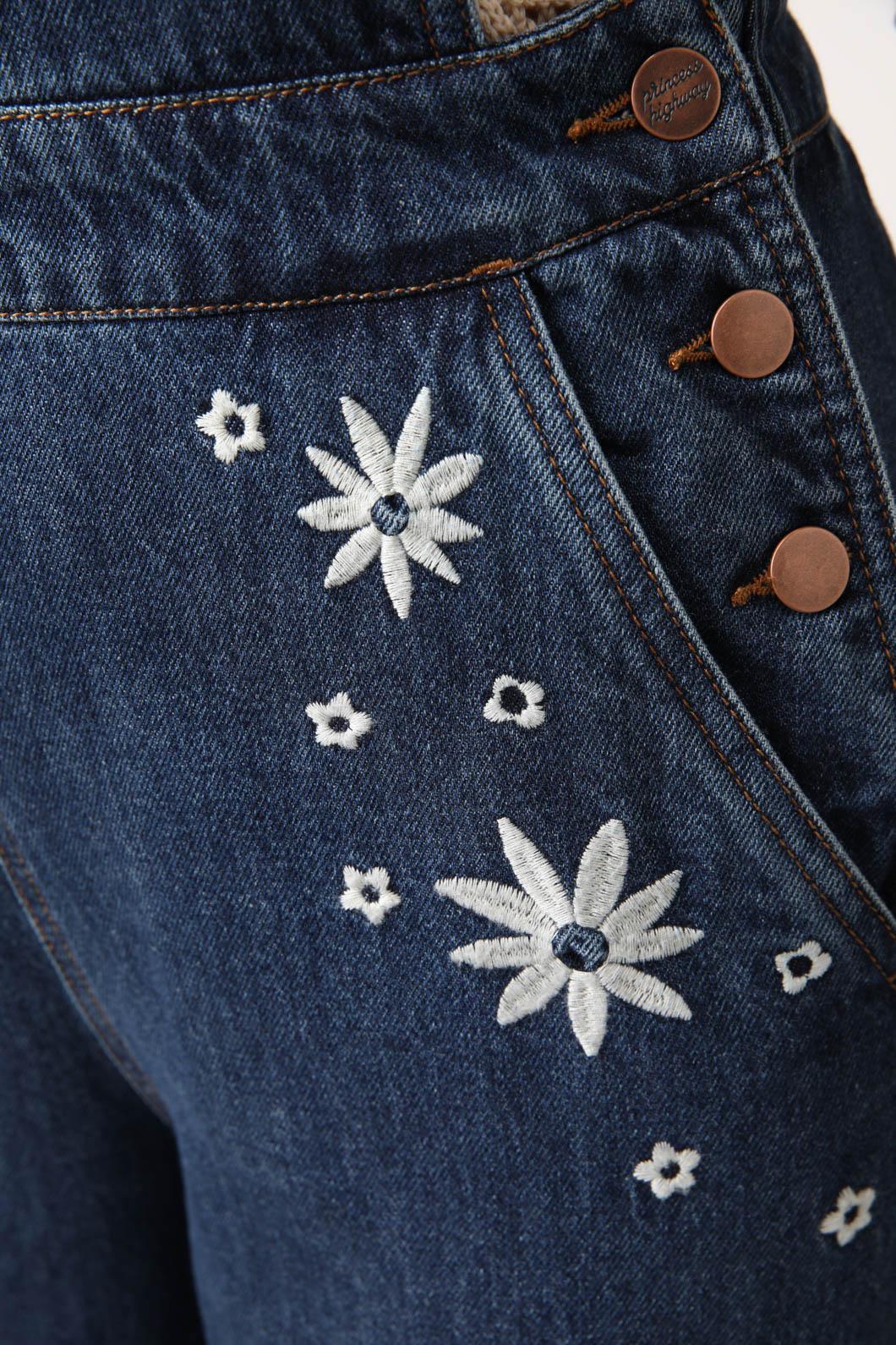 Daisy Days Embroidered Overall Product Image