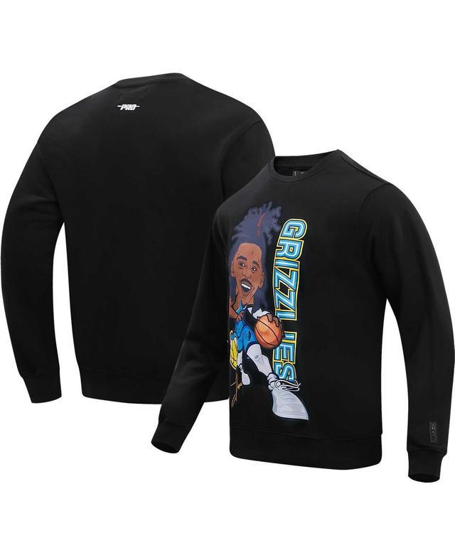 Mens Pro Standard Ja Morant Black Memphis Grizzlies Avatar Pullover Sweatshirt Product Image