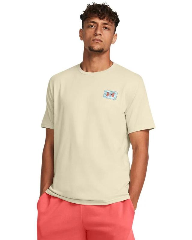 Men's UA Color Block Logo ​Left Chest Short Sleeve Product Image