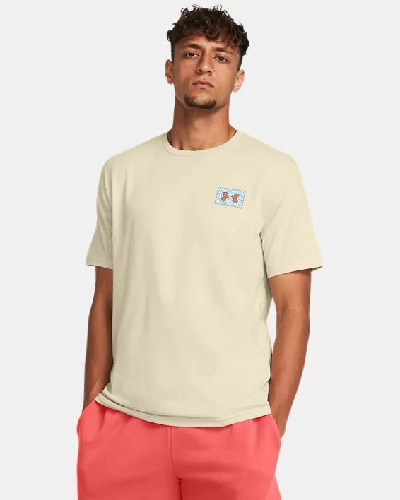 Men's UA Color Block Logo ​Left Chest Short Sleeve Product Image