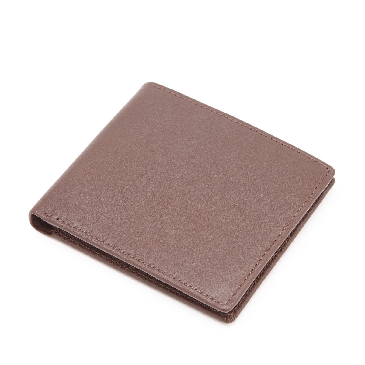 Royce Leather Bifold Wallet, Brown Product Image