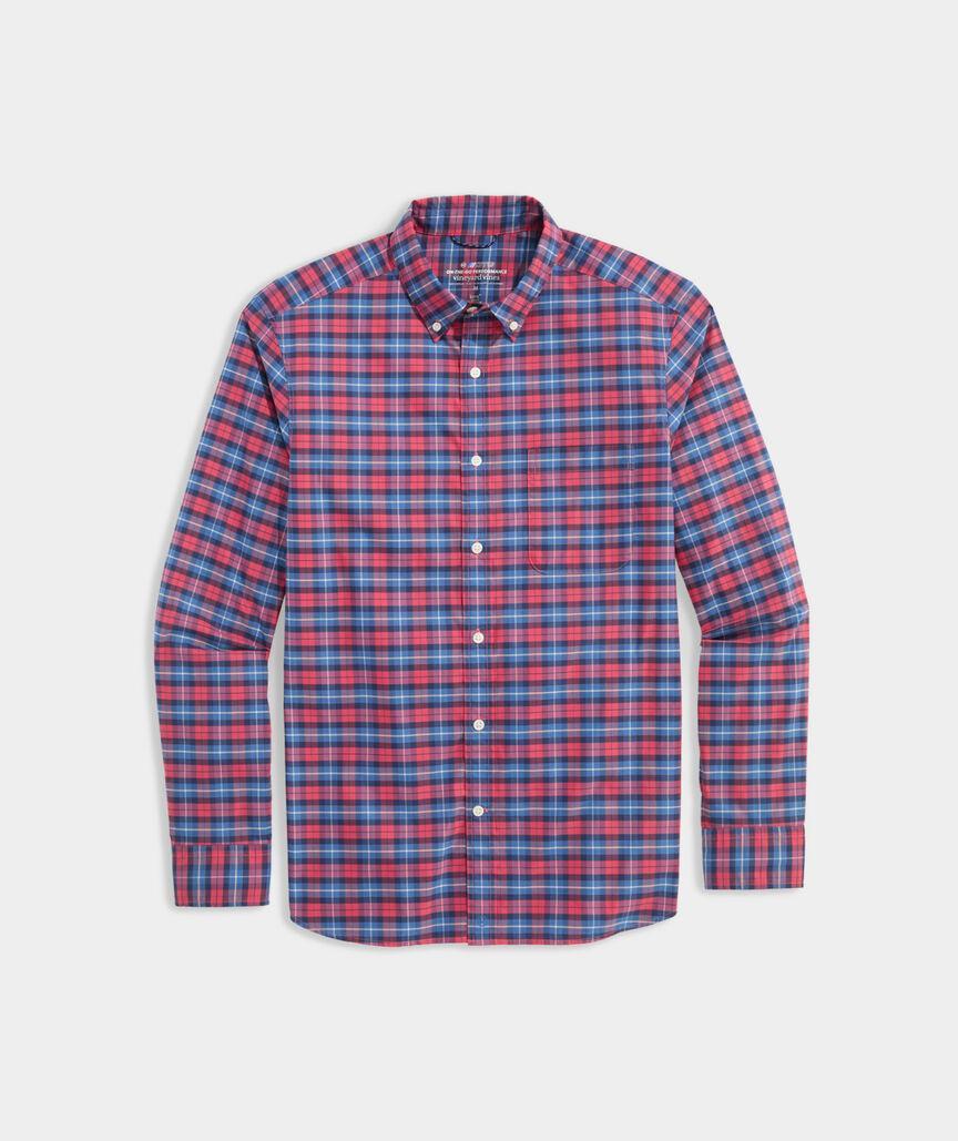 On-The-Go brrrº Plaid Shirt Product Image