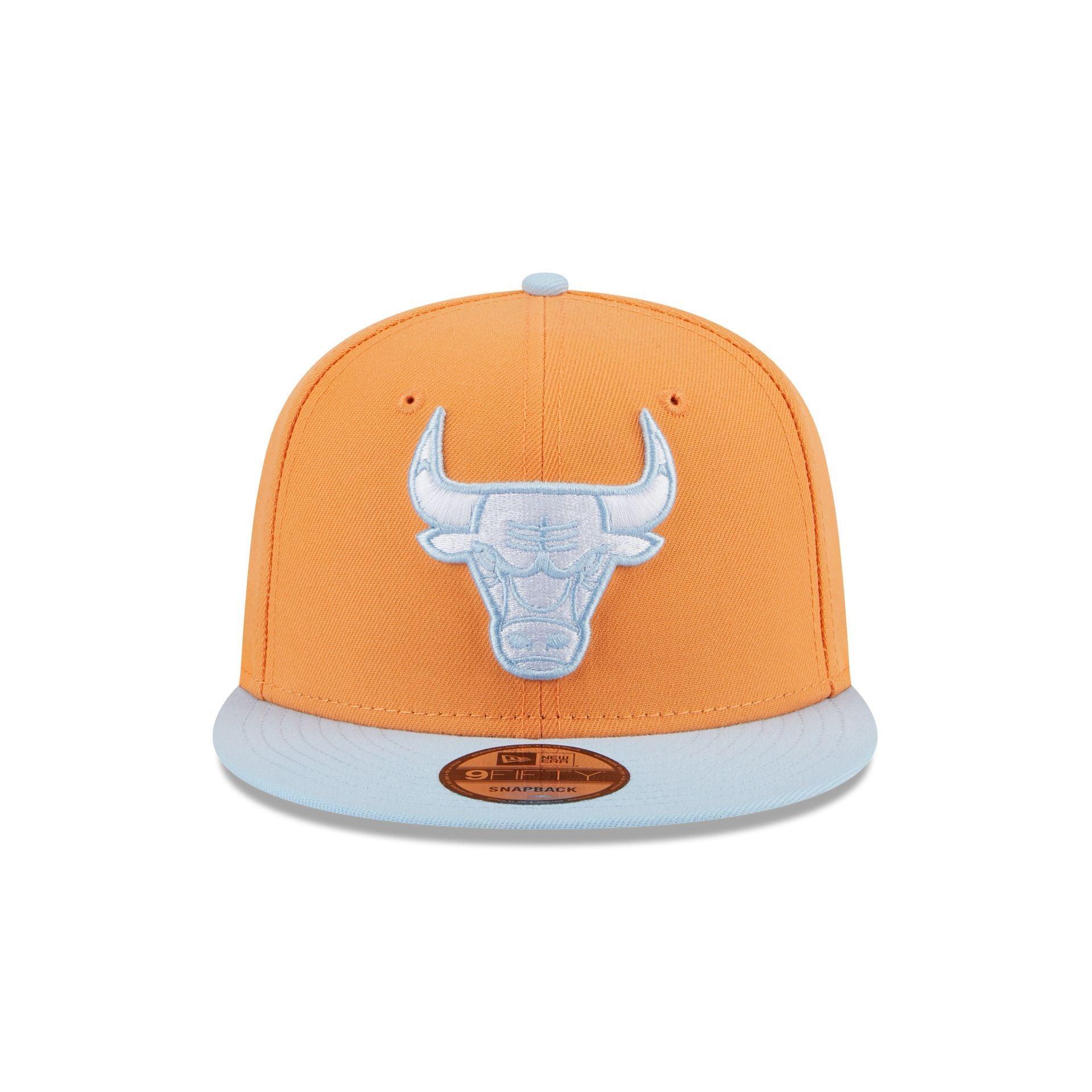 Chicago Bulls Color Pack Orange Glaze 9FIFTY Snapback Hat Male Product Image