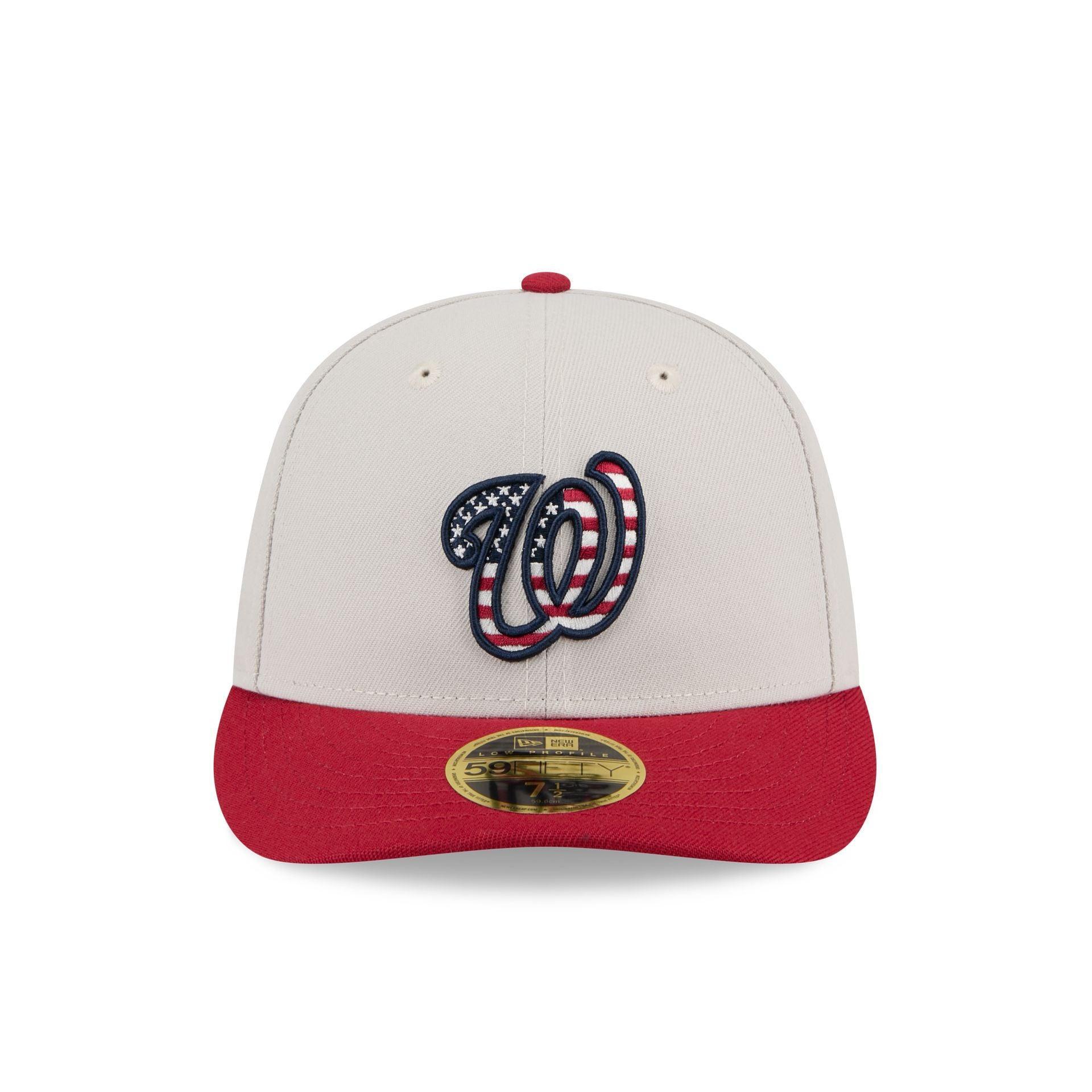 Washington Nationals Independence Day 2024 Low Profile 59FIFTY Fitted Hat Male Product Image