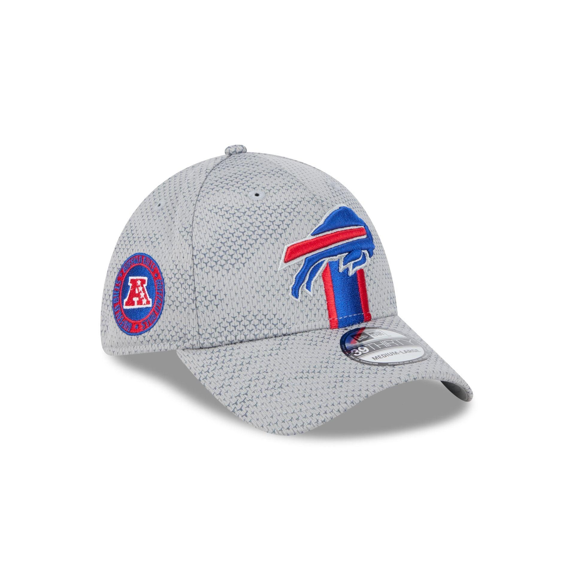 Buffalo Bills 2024 Sideline Gray 39THIRTY Stretch Fit Hat Male Product Image