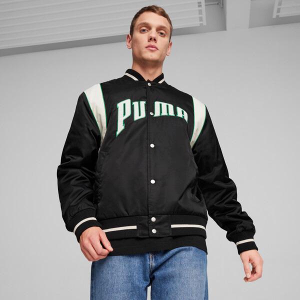 For the Fanbase PUMA TEAM Men's Varsity Jacket Product Image