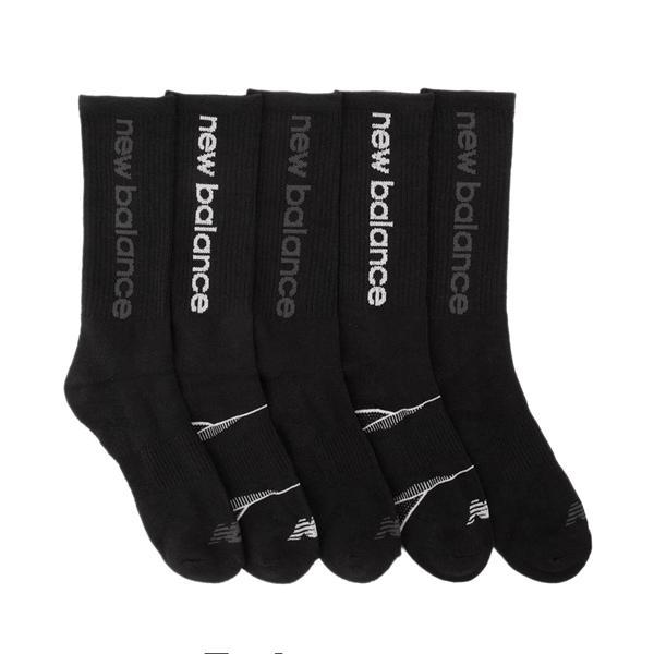 Mens New Balance Performance Crew Socks 5 Pack Product Image