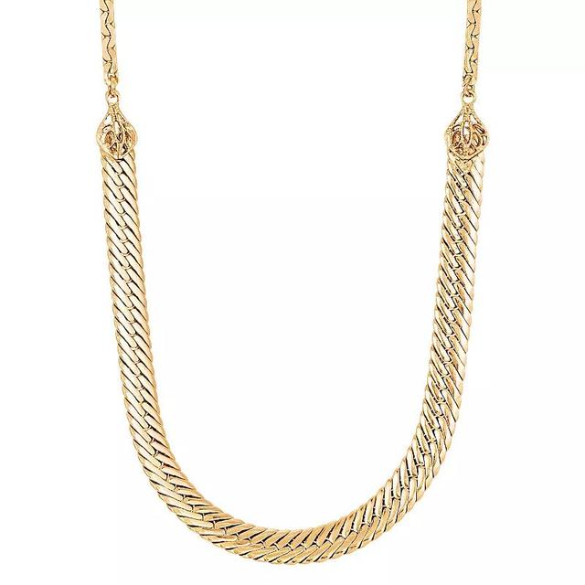 1928 Gold Tone Fancy Swag Chain Necklace, Womens, Yellow Product Image