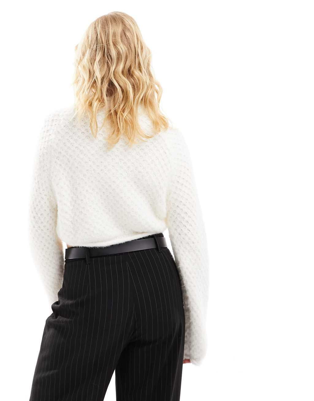 Bershka textured knit sweater product image