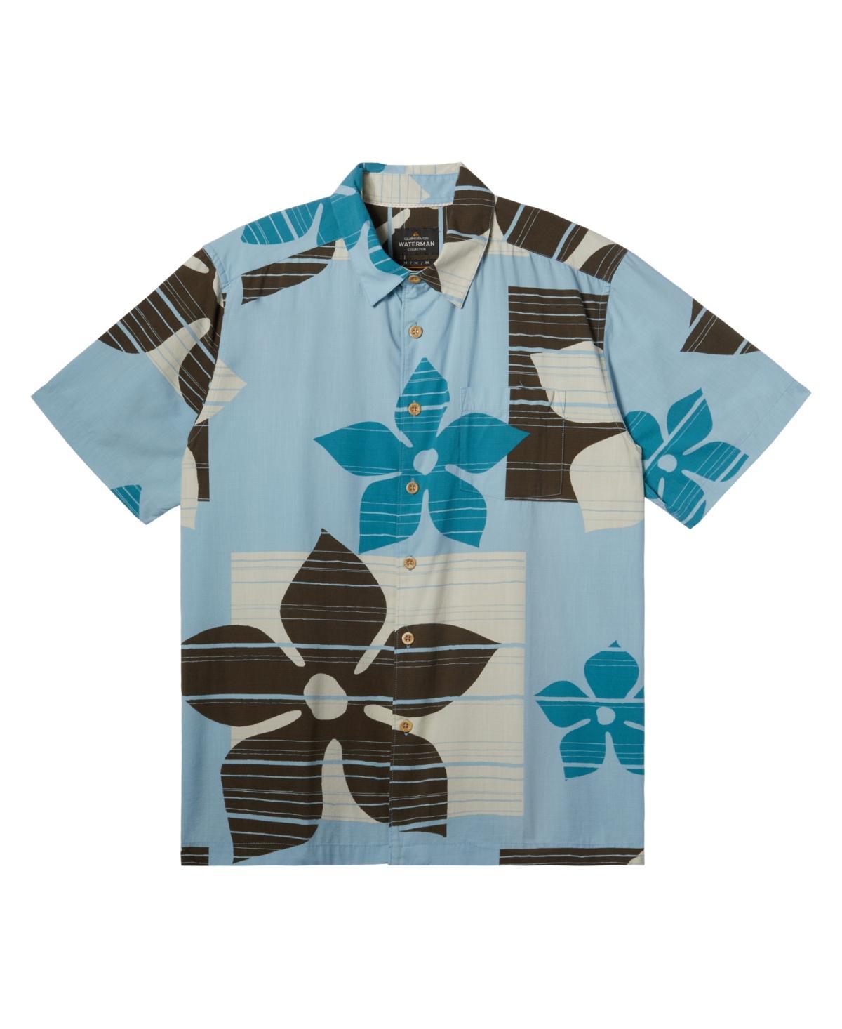 Quiksilver Waterman Mens Block Head Short Sleeve Shirt Product Image