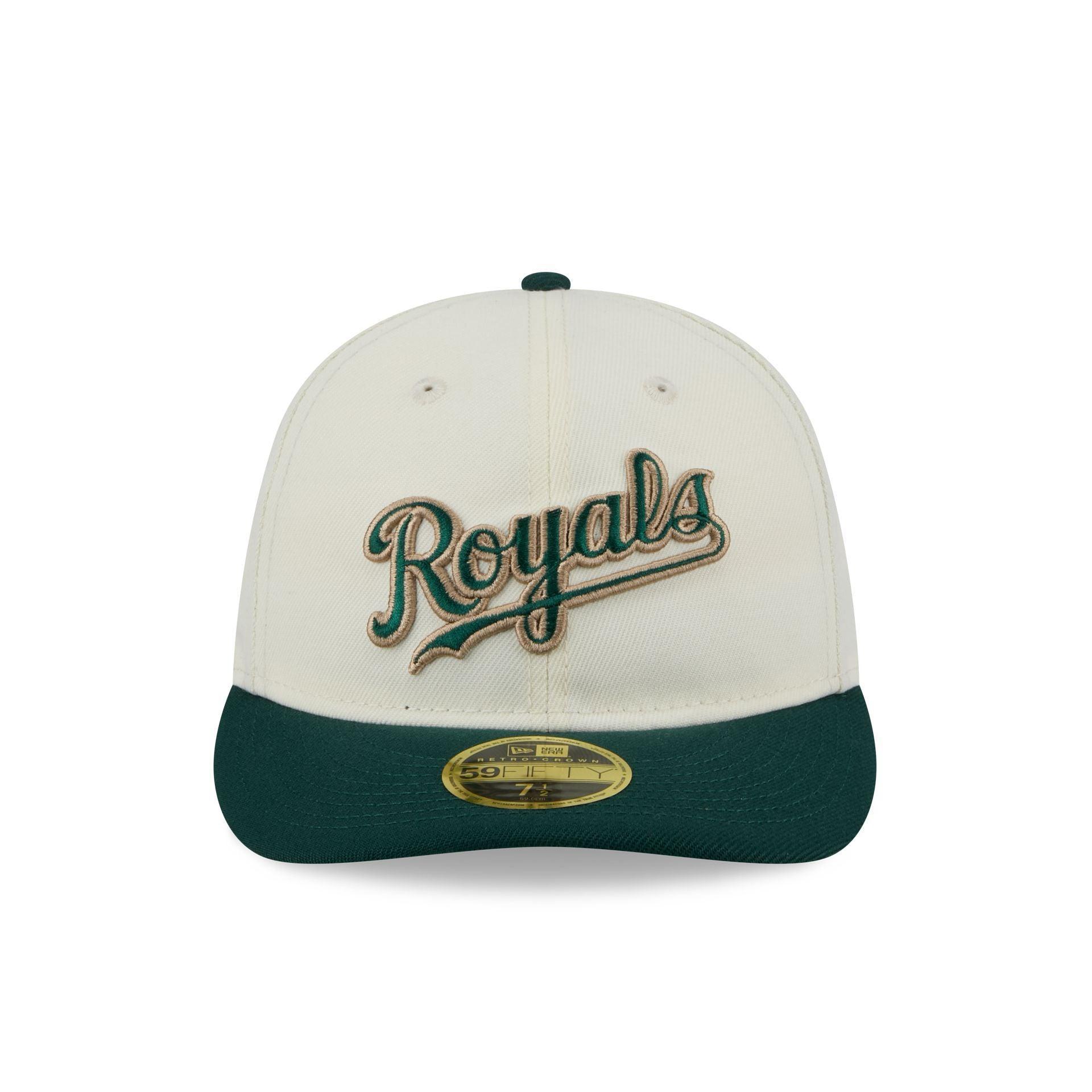 Kansas City Royals Forest Visor Retro Crown 59FIFTY Fitted Hat Male Product Image