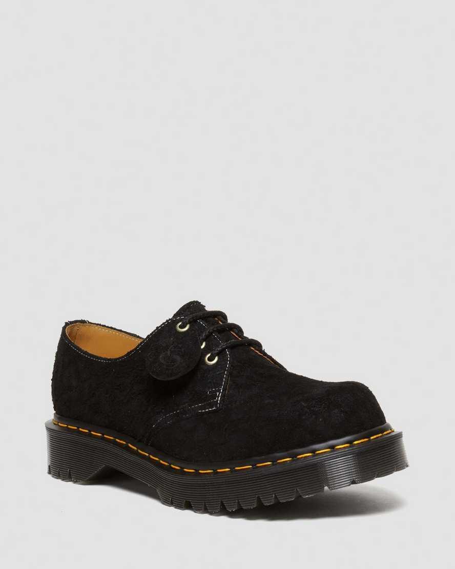 DR MARTENS 1461 Bex Made in England Emboss Suede Oxford Shoes Product Image