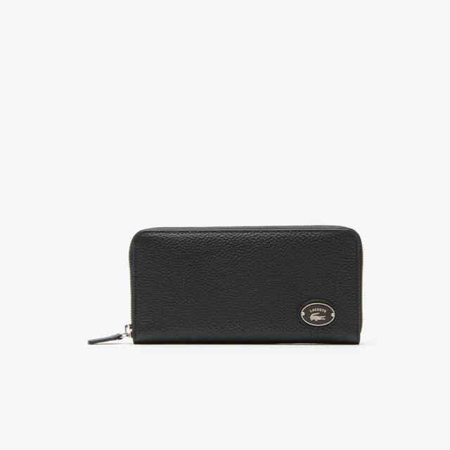 Women's Lacoste Metal Plate Zip Wallet Product Image