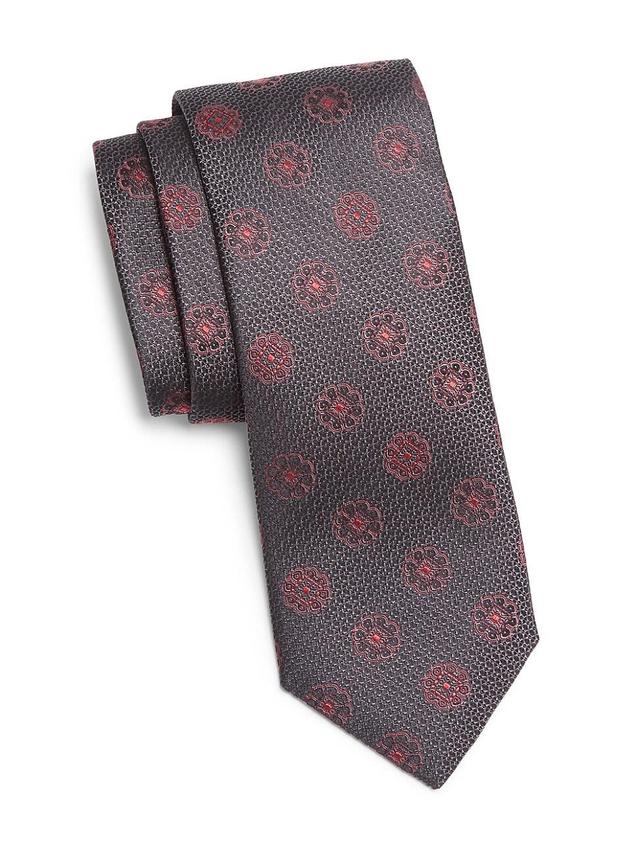 Mens Medallion Silk Tie Product Image