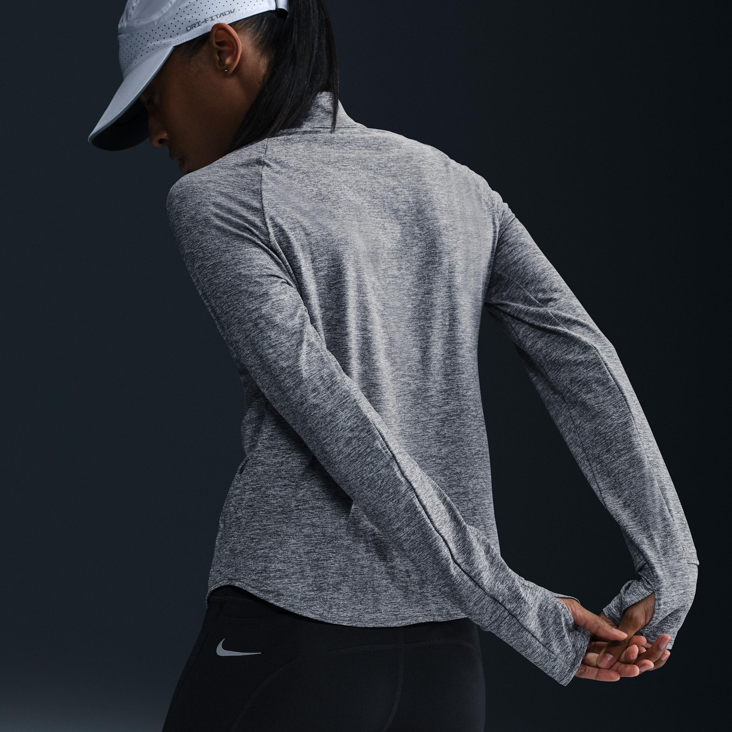 Nike Women's Swift Dri-FIT UV 1/4-Zip Running Top Product Image