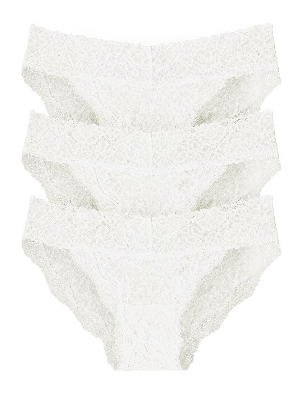 Womens Stretch Lace Brief Set Product Image