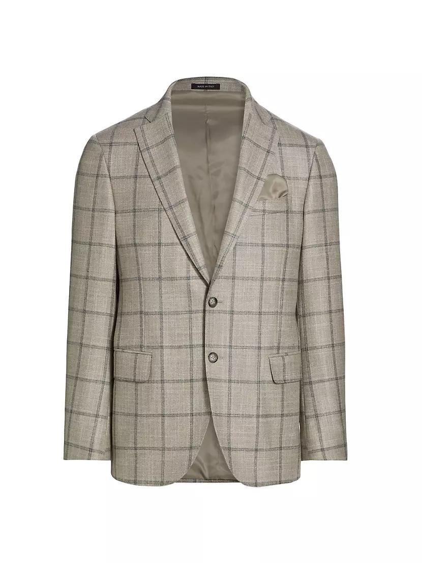 COLLECTION Plaid Wool-Blend Sportcoat Product Image