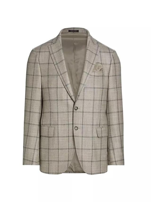 COLLECTION Plaid Wool-Blend Sportcoat Product Image