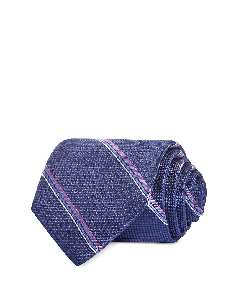 The Mens Store at Bloomingdales Diagonal Stripe Silk Classic Tie - 100% Exclusive Product Image