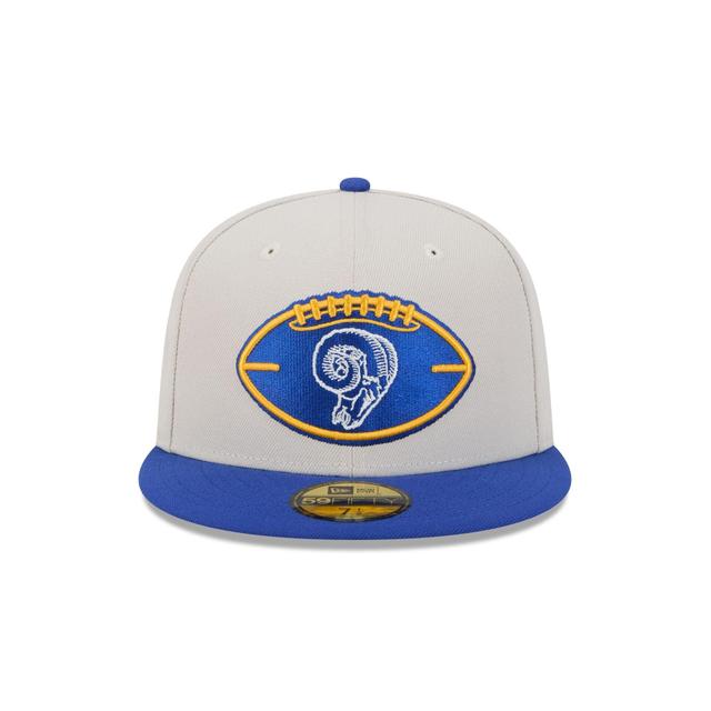 Los Angeles Rams 2024 Historic Sideline 59FIFTY Fitted Hat Male Product Image