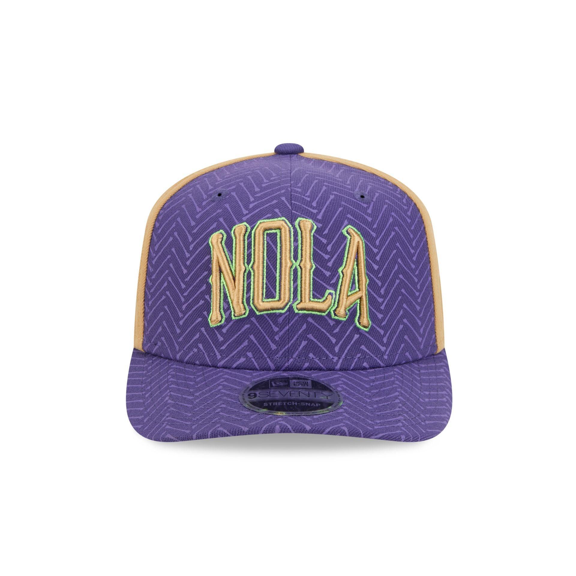 New Orleans Pelicans 2024 City Edition 9SEVENTY Stretch-Snap Hat Male Product Image