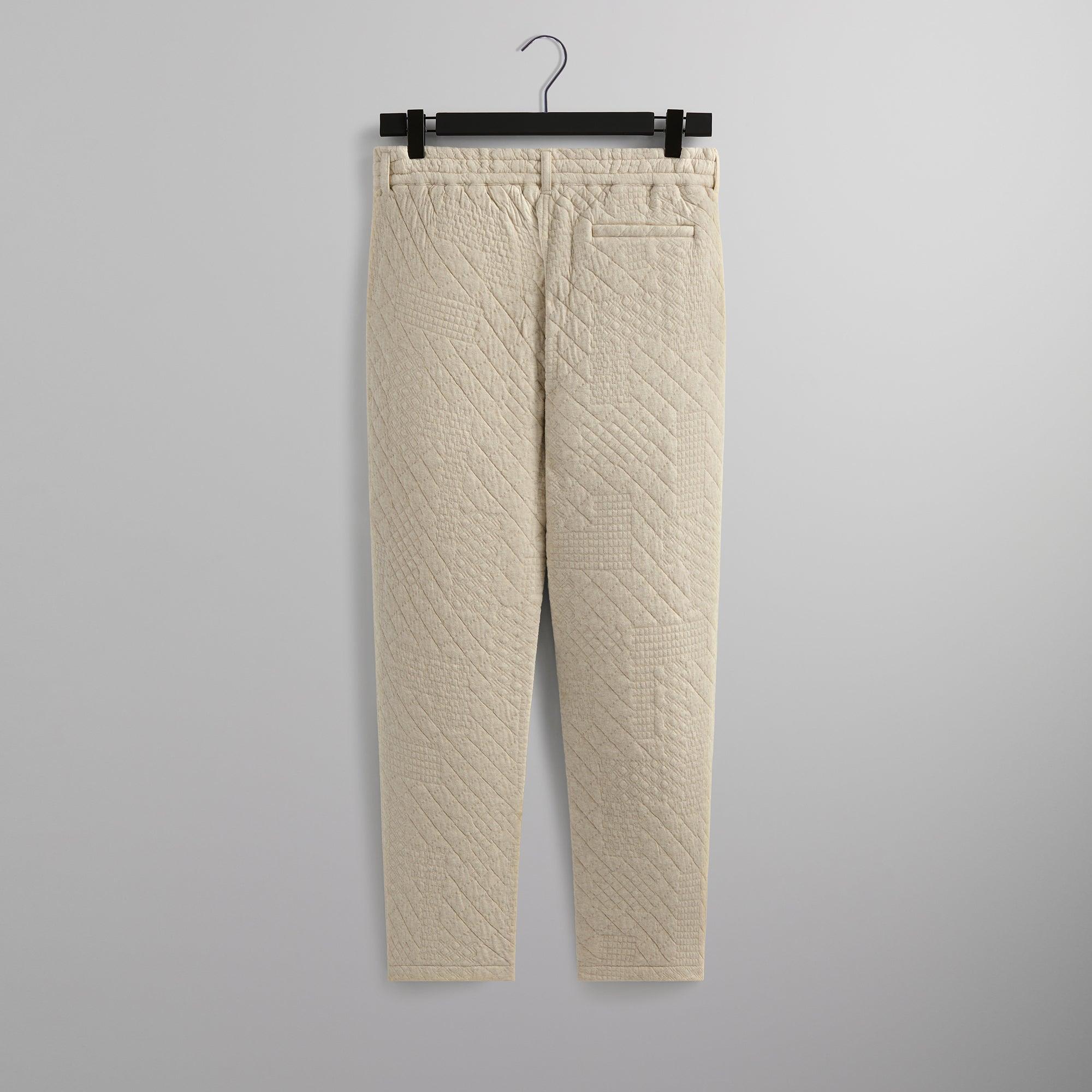 Kith Mixed Stitch Interlock Garrison Pant - Sandy Heather Male Product Image