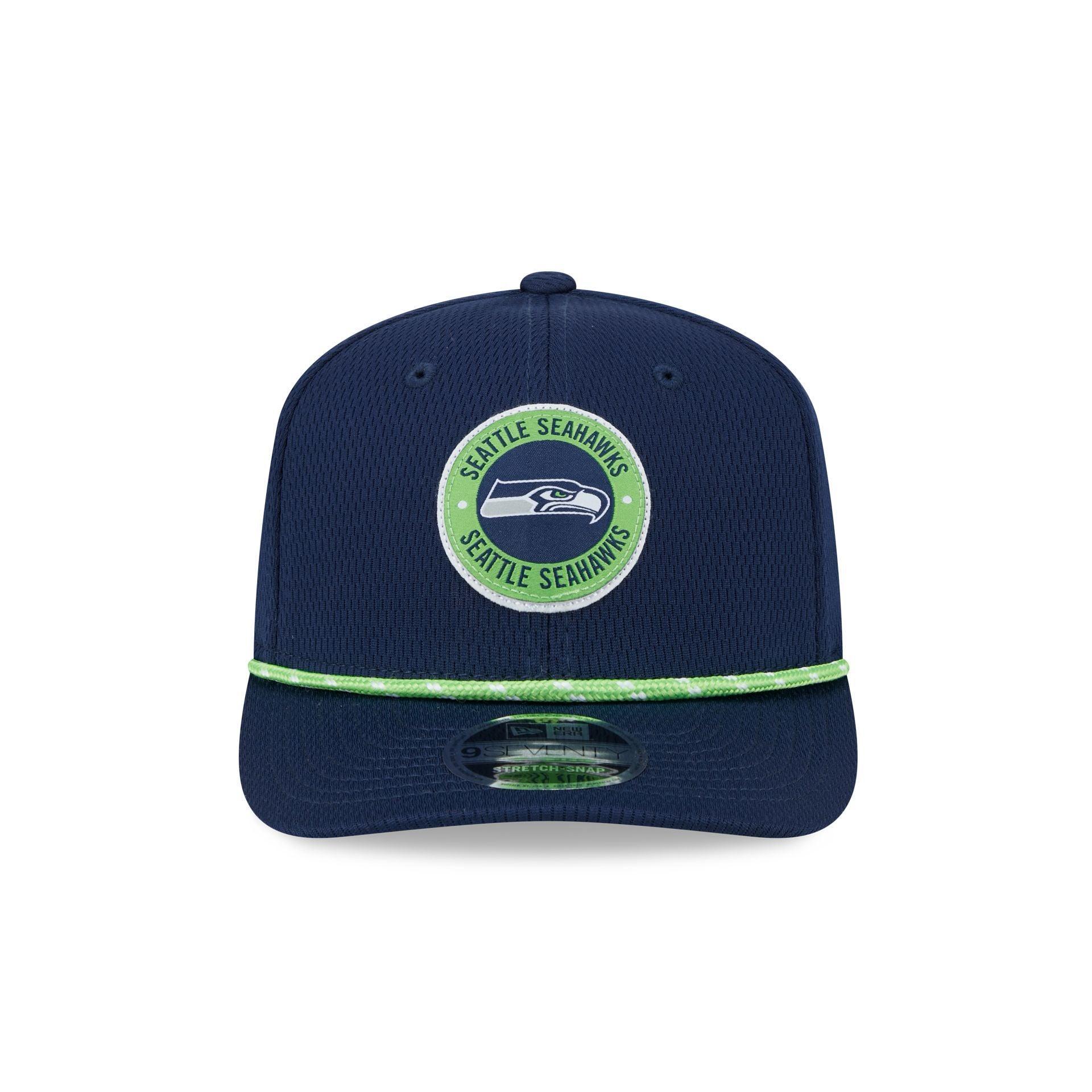 Seattle Seahawks 2024 Sideline 9SEVENTY Stretch-Snap Hat Male Product Image