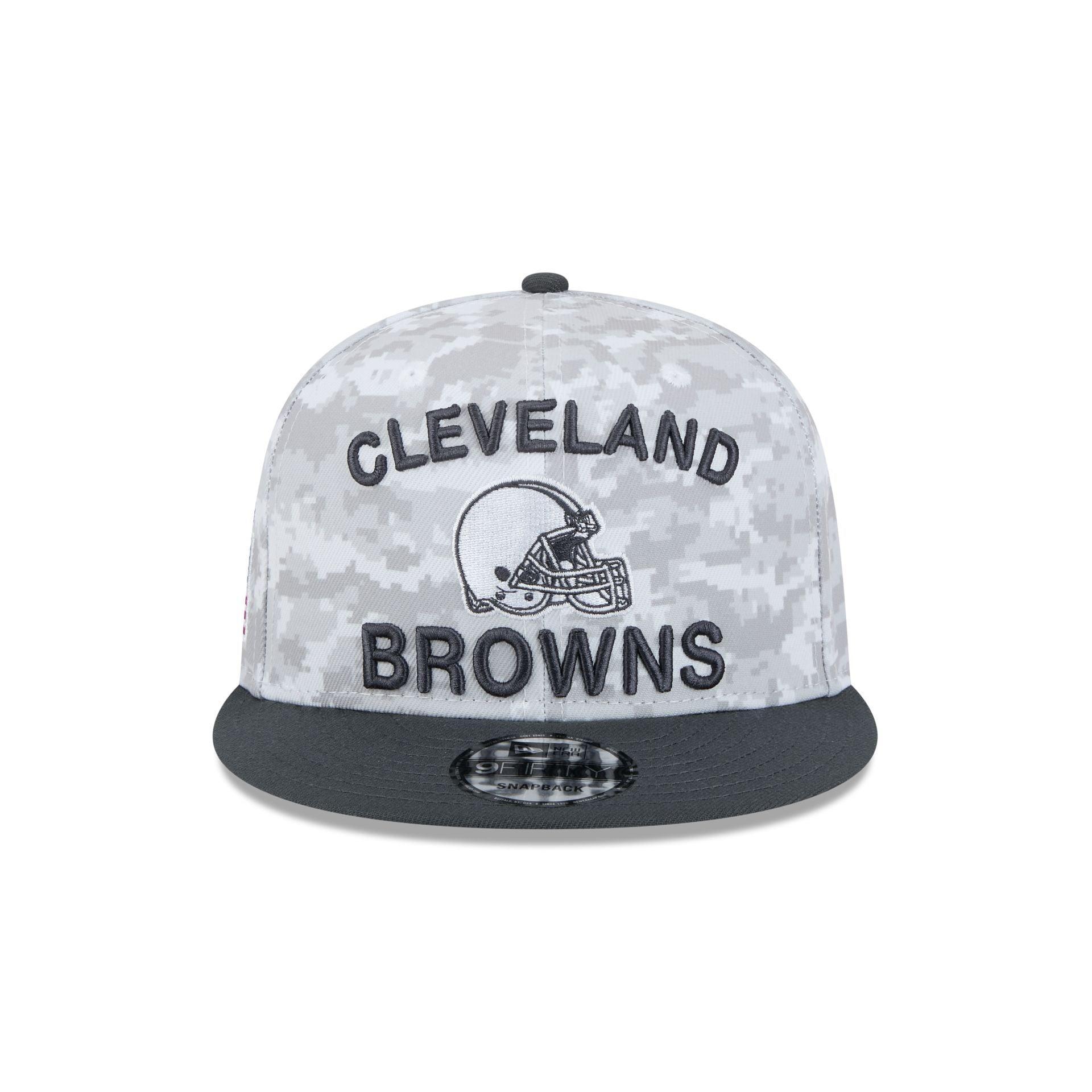 Cleveland Browns 2024 Salute to Service 9FIFTY Snapback Hat Male Product Image