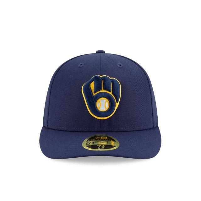 Milwaukee Brewers Jackie Robinson Day 2024 Low Profile 59FIFTY Fitted Hat Male Product Image