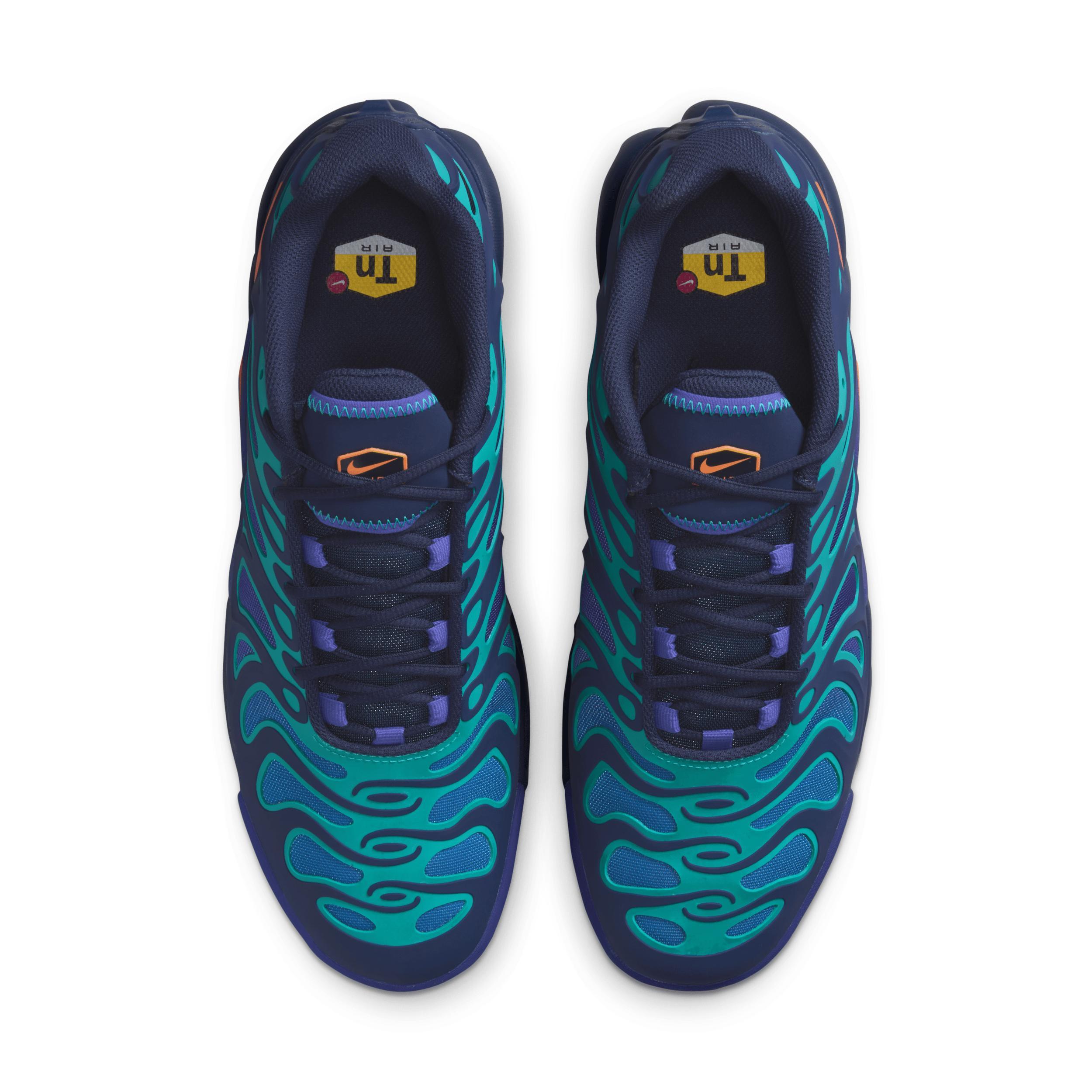 Nike Mens Nike Air Max Plus Drift - Mens Running Shoes Navy/Orange/Navy Product Image