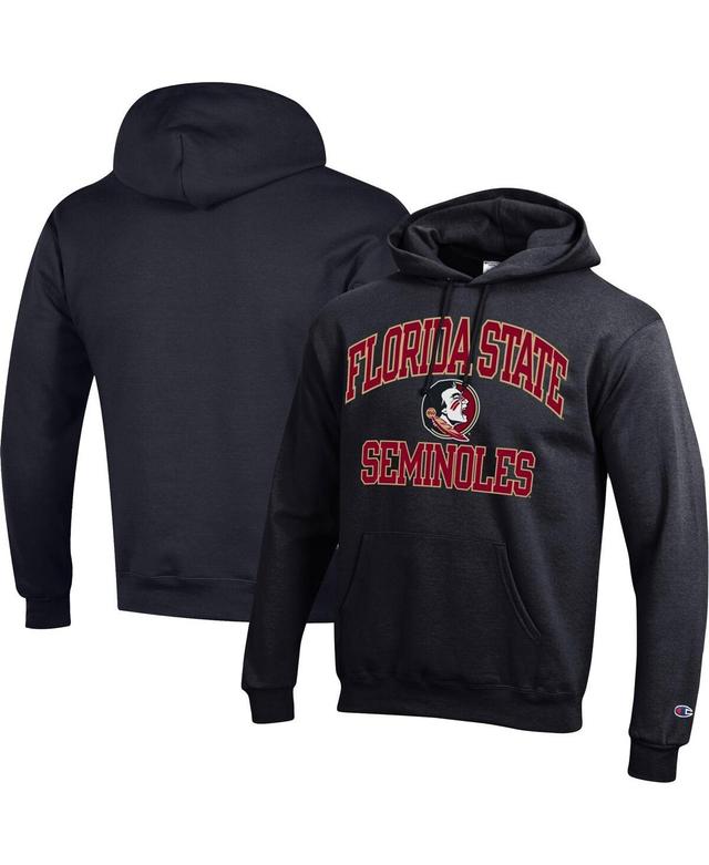 Mens Champion Black Florida State Seminoles High Motor Pullover Hoodie Product Image