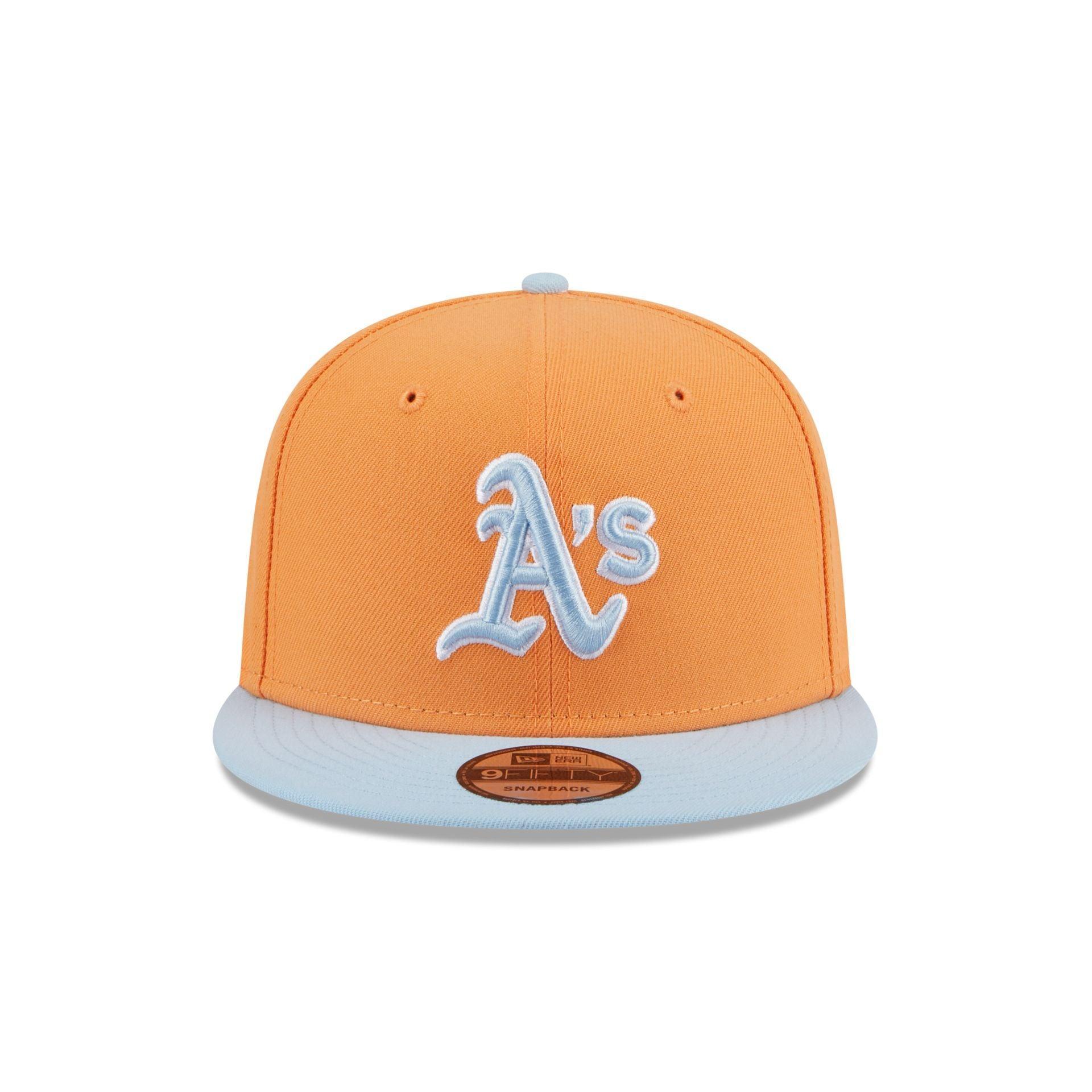 Oakland Athletics Color Pack Orange Glaze 9FIFTY Snapback Hat Male Product Image