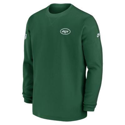 New York Jets Sideline Logo Coach Men’s Nike NFL Long-Sleeve Top Product Image