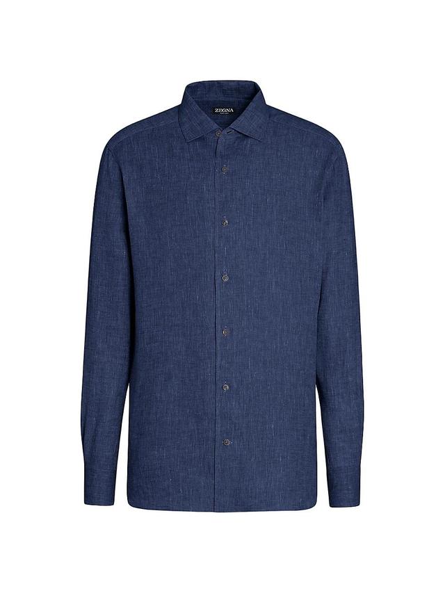 Mens Oasi Lino Shirt Product Image