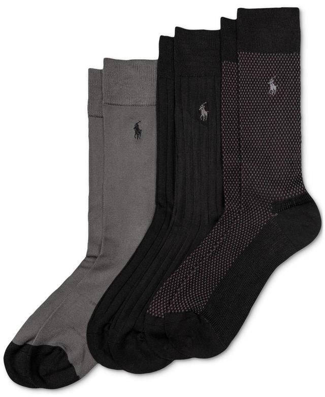 Polo Ralph Lauren Supersoft Birdseye Crew Socks 3 Product Image