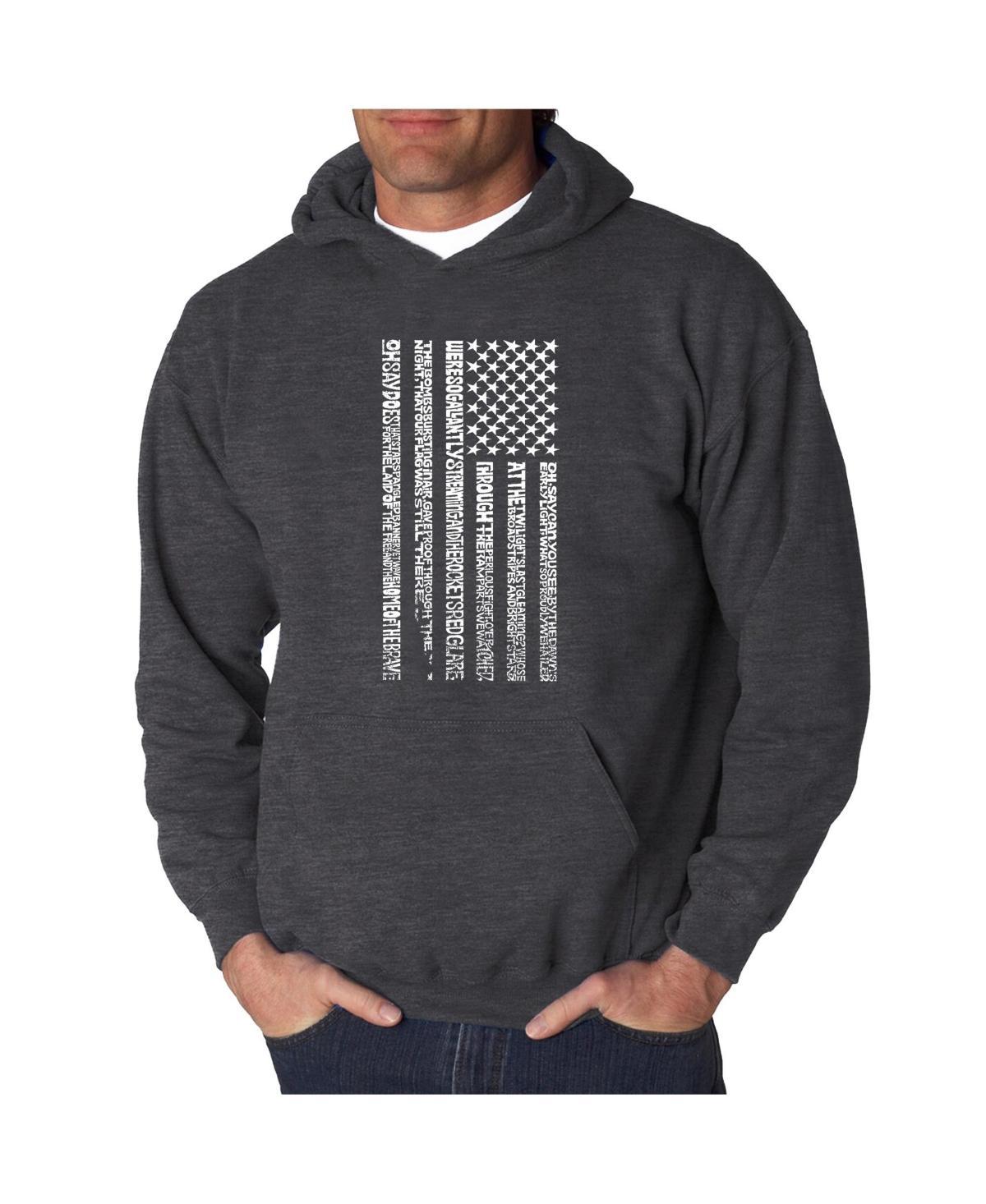 La Pop Art Mens Word Art Hoodie - Anthem Product Image